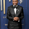 77th Primetime Emmy Awards William Stanford Davis Black Patterned Suit