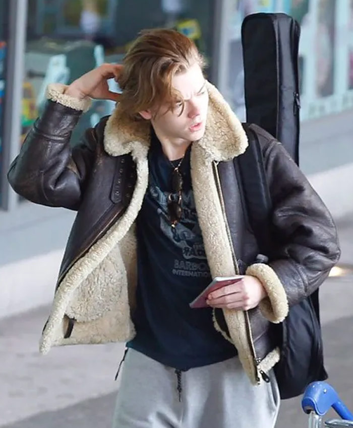 Actor Thomas Brodie-Sangster B3 Jacket