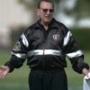 Las Vegas Raiders Al Davis Satin Black Jacket