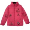 7 Rings Ariana Grande Pink Zip-Up Puffer Jacket