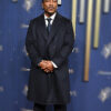 Ashley Walters 77th Emmy Awards 2025 Navy Coat