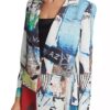Beat Shazam Season 07 Corinne Foxx Graffiti Print Blazer