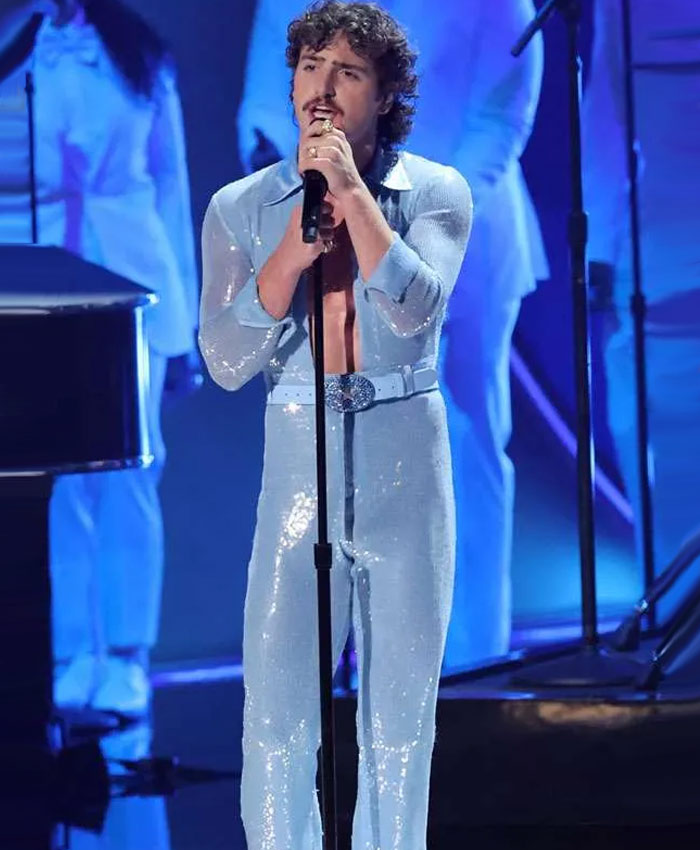 Benson Boone Blue Jumpsuit