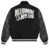 Billionaire Boys Club Stencil Black Letterman Varsity Jacket