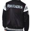Las Vegas Raiders Midweight Black Satin Jacket