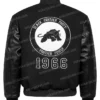 Black Panther Party Wool Varsity Jacket