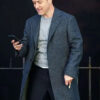Black Rabbit Jude Law Grey Wool Coat