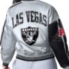 Las Vegas Raiders Zone Blitz BlackSilver Jacket