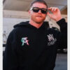 Boxer Canelo Alvarez Amiri Black Pullover Hoodie