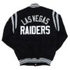 Las Vegas Raiders Tailback Black Varsity Jacket