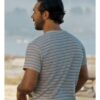 Michael Rady TV Film Catch of the Day 2025 Cam Striped T-Shirt