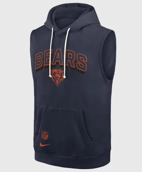 Chicago Bears Sleeveless Hoodie