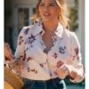 With Love Meghan S2 Chrissy Teigen Floral Shirt