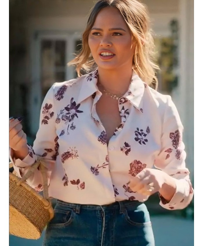 With Love Meghan S2 Chrissy Teigen Floral Shirt
