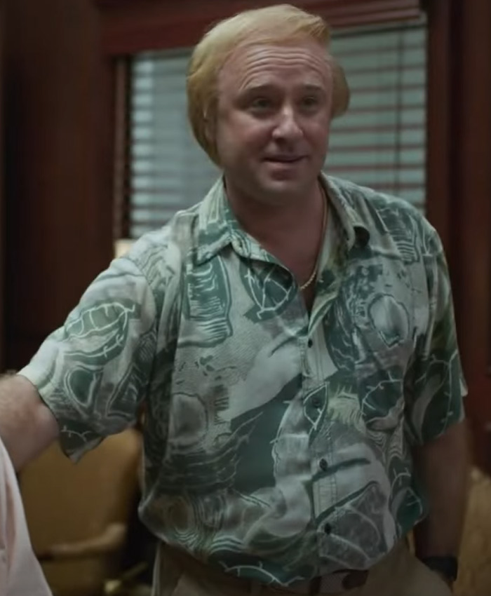 Christy Ben Foster Green Shirt