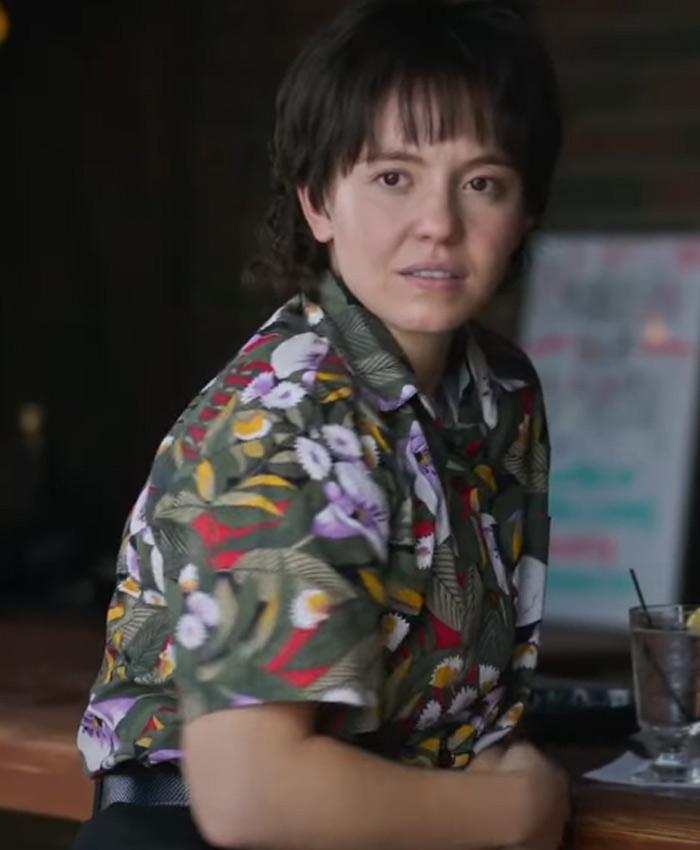 Christy Martin Sydney Sweeney Floral Shirt