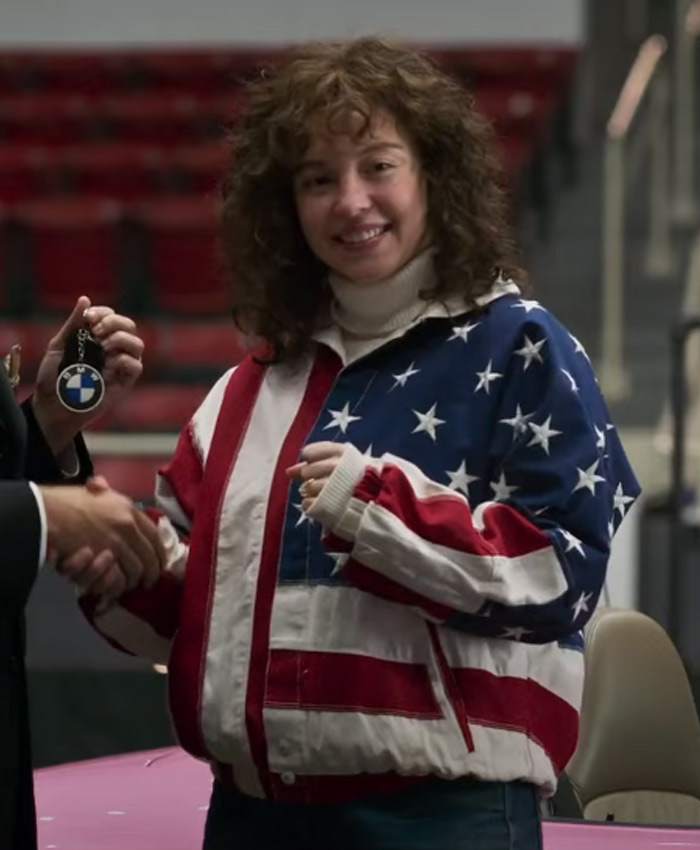 Christy Martin Sydney Sweeney USA Jacket