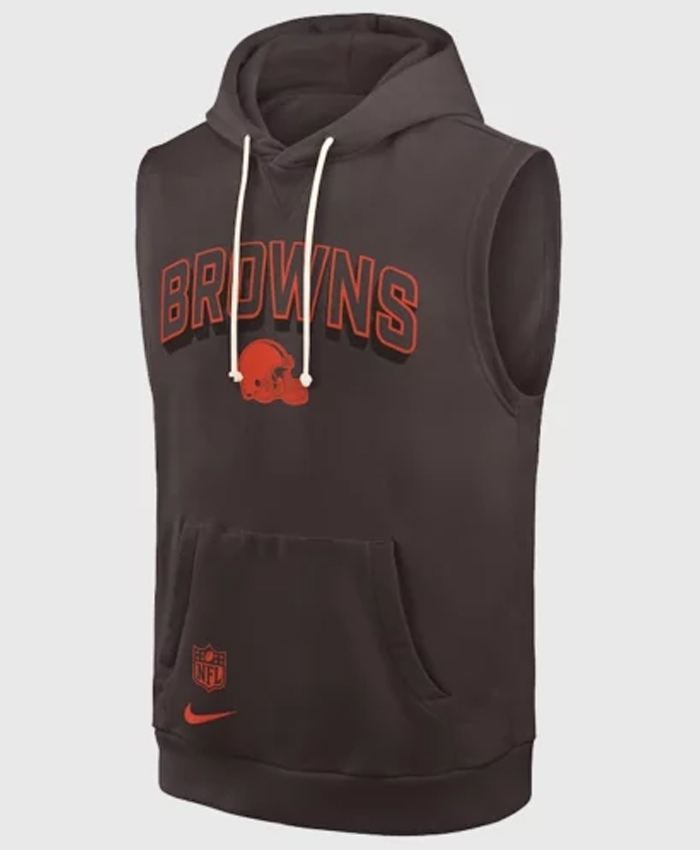 Cleveland Browns Sleeveless Hoodie