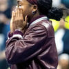 Coco Gauff US Open 2025 NB Leather Varsity Jacket