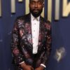 Corey Hendrix 77th Emmy Awards 2025 Floral Patterned Blazer