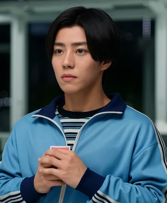 Daigo Kotaro Alice in Borderland S03 Blue Track Jacket