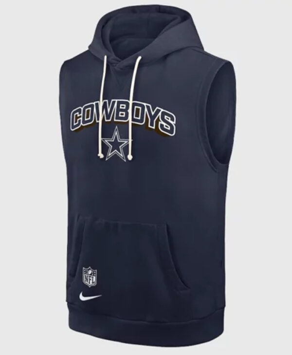 Dallas Cowboys Sleeveless Hoodie