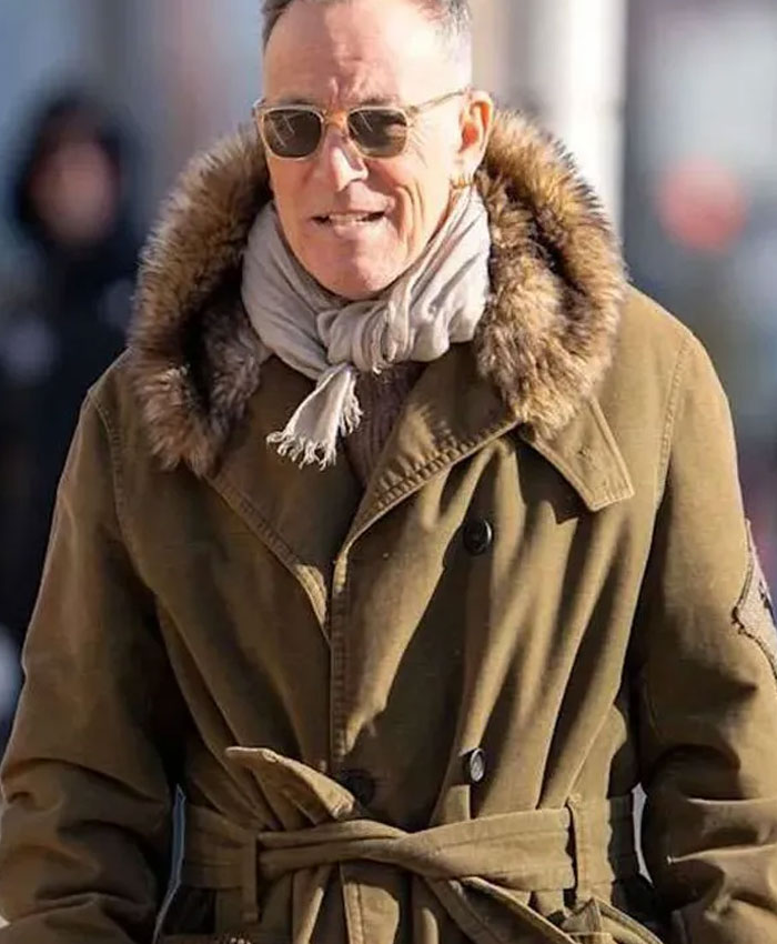 Deliver Me from Nowhere Bruce Springsteen Hooded Coat
