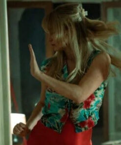 Die My Love Jennifer Lawrence Floral Vest