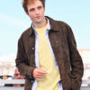 Die My Love Robert Pattinson Brown Suede Jacket