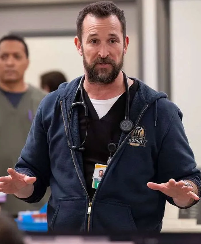 Dr. Michael Robinavitch The Pitt Bears of the Burgh Festival Blue Hoodie