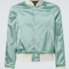 Ed Sheeran Azizam Sea Green Bomber Jacket