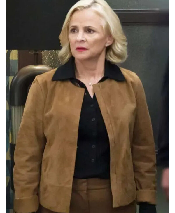 Elsbeth Amy Sedaris Suede Jacket