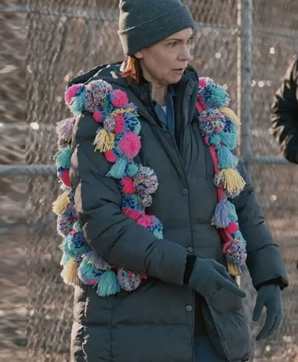 Elsbeth Carrie Preston Grey Hooded Jacket