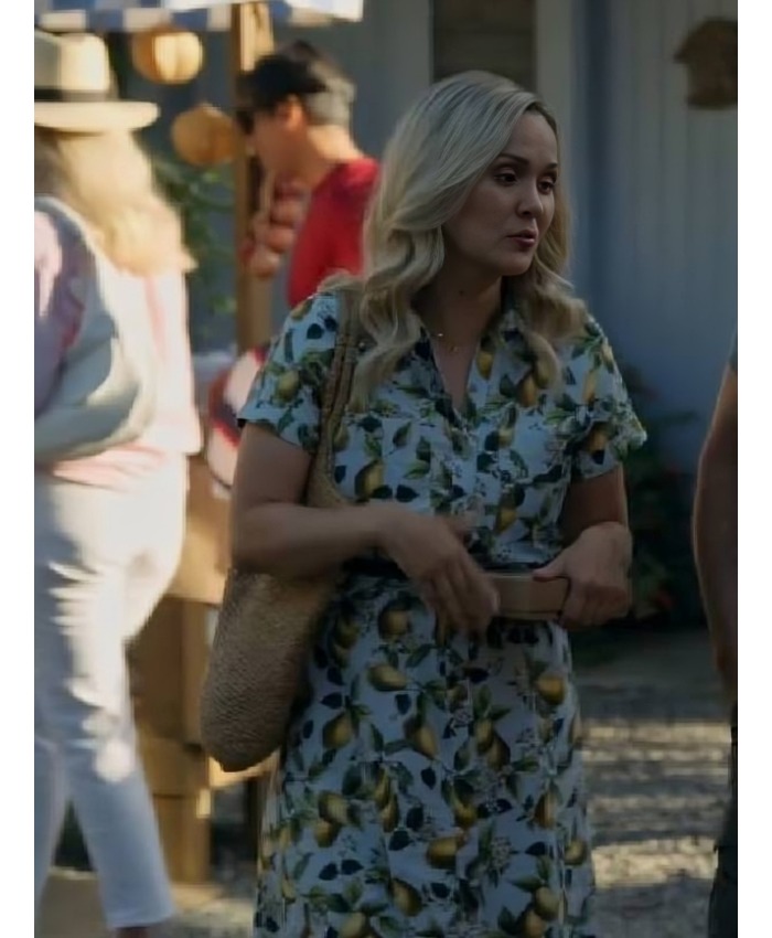 Catch of the Day 2025 Emilie Ullerup Fruit Printed Midi Dress