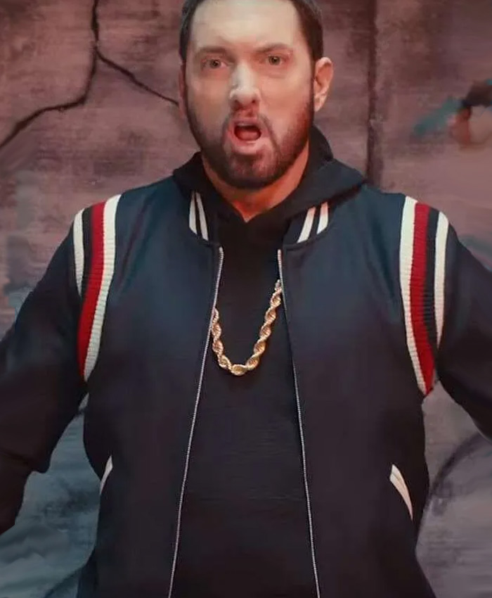 Eminem Godzilla Varsity Jacket