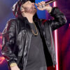 Eminem Hall of Fame Black Leather Jacket