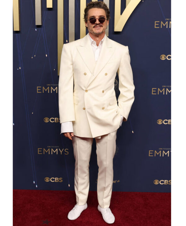 Emmys Red Carpet Pedro Pascal Suit