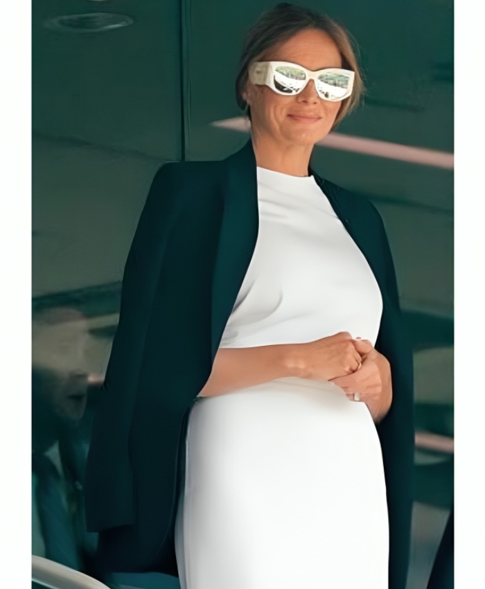 Melania Trump FIFA Club 2025 Final Navy Blue Blazer