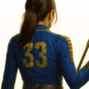 Fallout Lucy MacLean Blue Leather 33 Costume Jacket