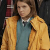 Francesca Varela Maledictions Yellow Hooded Jacket