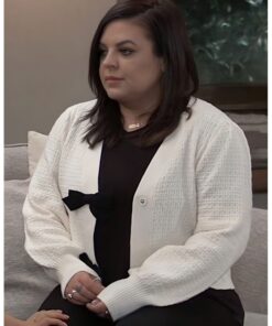 General Hospital Kirsten Storms White Cardigan