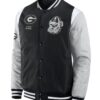 Elements Elite Georgia Bulldogs Black Varsity Jacket