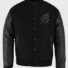 Godzilla x Kong The New Empire Black Varsity Bomber Jacket