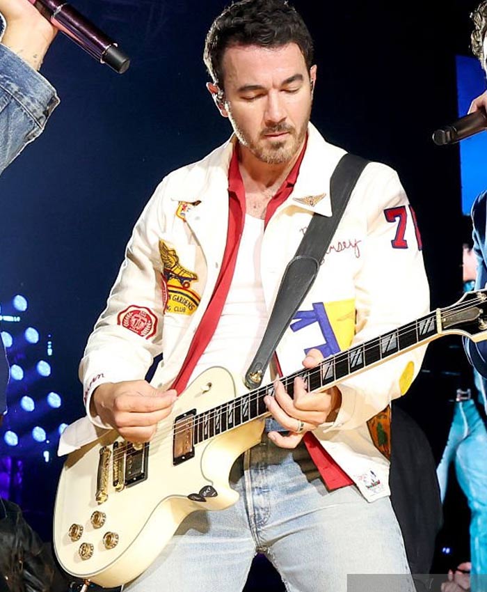 Greetings Tour Kevin Jonas Beige Jacket