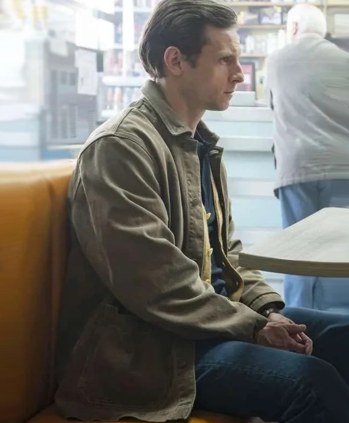 Half Man Jamie Bell Green Jacket