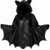 Halloween Bat Wing Hooded Jacket