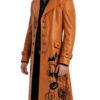 Halloween The Shadow Veil Leather Trench Coat