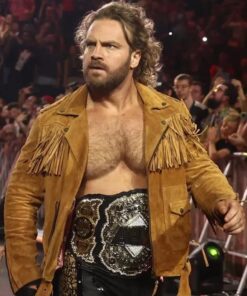 Shop Hangman Adam Page Suede Fringe Jacket