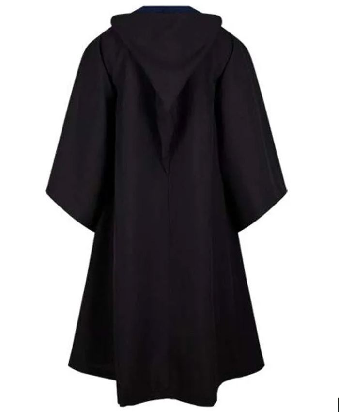 Harry Potter Gryffindor Black Hooded Costume Robe