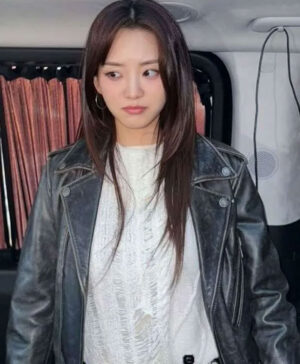Head Over Heels Park Seong-ah Leather Jacket